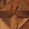 Inner section of Rough Sawn Parquet Flooring panel feat. Bordeaux pattern