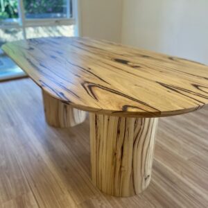 The Visually Stunning Hamilton Messmate Reclaimed wood Dining Table