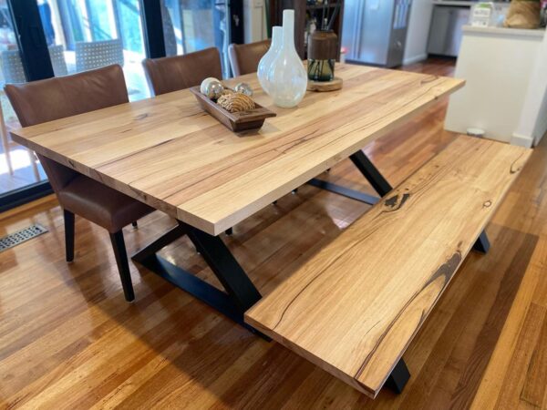 Reclaimed wood bench seat - Sorrento